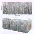 Load image into Gallery viewer, Iridescent Laser Party Table Covers Set