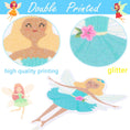Load image into Gallery viewer, Fairy Theme Party Cupcake Toppers Set