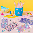 Load image into Gallery viewer, 3D Puffy Unicorns Rainbow Stickers for Girls Kids