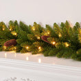 Load image into Gallery viewer, Christmas Pre-lit Wreath