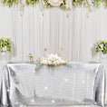 Load image into Gallery viewer, Disco Silver Glittering Tablecloth