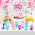 Load image into Gallery viewer, Mermaid Theme Table Decorations Set