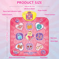Load image into Gallery viewer, Kids Dance Mat - Electronic Dance Pad with LED Lights
