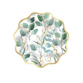 Load image into Gallery viewer, Green Foliage Leaves 8 Inch Paper Plates