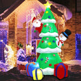 Load image into Gallery viewer, Christmas Inflatable Tree 2.1m (6ft)