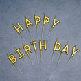 Load image into Gallery viewer, Happy Birthday Letters Candles