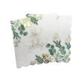 Load image into Gallery viewer, Gold Letter Oh Baby Napkins Set