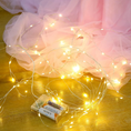Load image into Gallery viewer, White Tulle Table Skirt with Lights