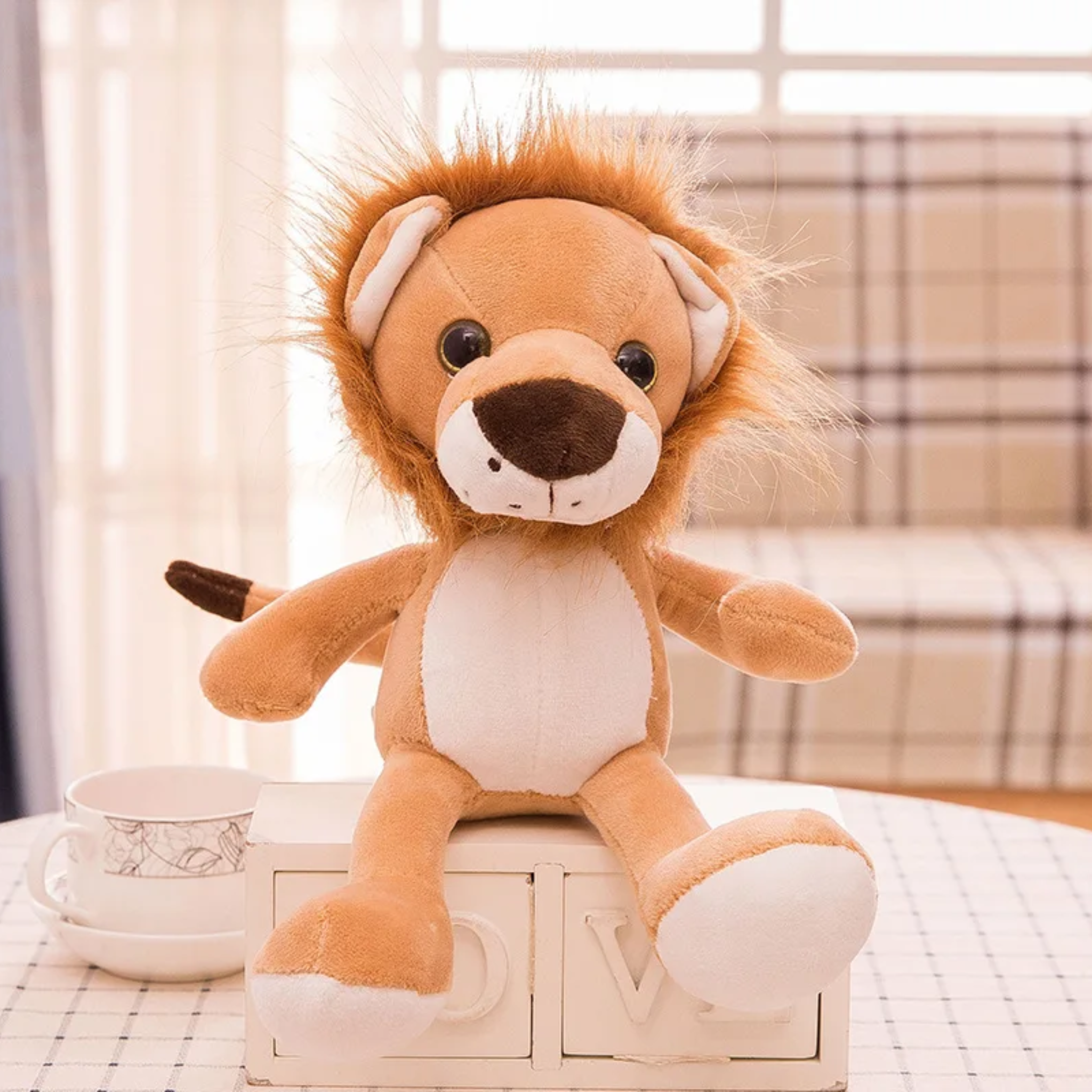 Sleeping Mate Jungle Animals Ԁolls Lion – My Store