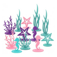 Load image into Gallery viewer, Mermaid Theme Table Decorations Set