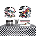 Load image into Gallery viewer, Racing Car Theme Party Tableware Set