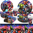 Load image into Gallery viewer, Avengers' tableware set 10 Pcs