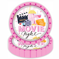 Load image into Gallery viewer, Movie Night 9inch Tableware Set (Pink)