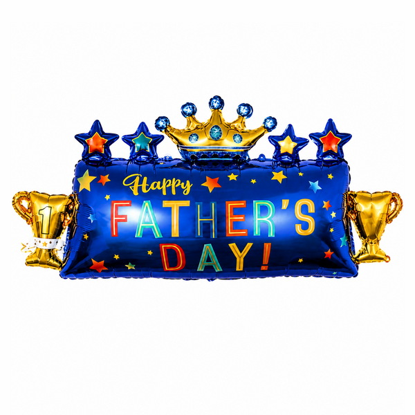Father's Day Foil Balloon, 103x57.5cm