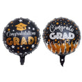 Load image into Gallery viewer, Congrats Grad! 18 Inch round Shape Foil Ballon