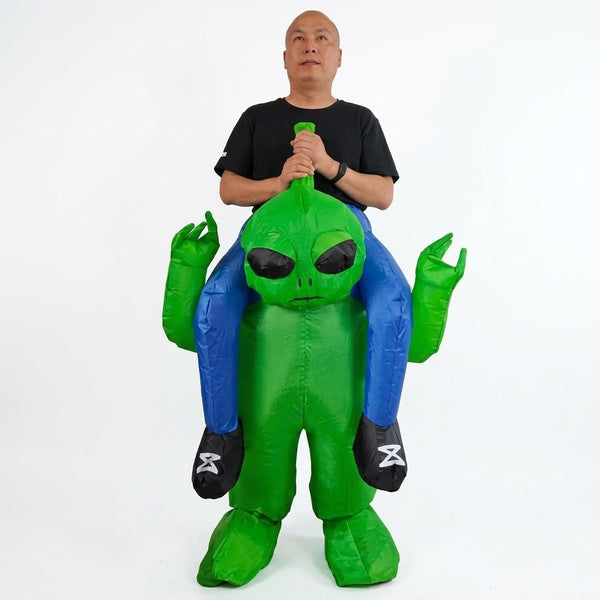 Inflatable Alien Green Costume
