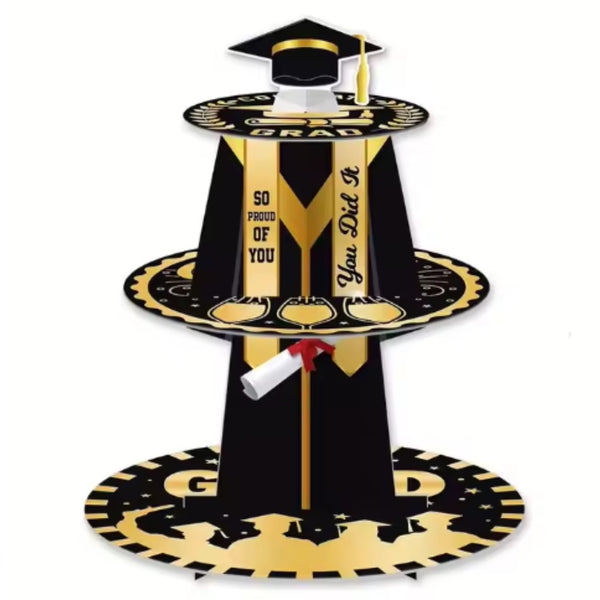 Graduation Cupcake Cape Stand