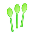 Load image into Gallery viewer, Carousel Stripe Party Theme Tableware Set (Green)