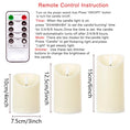Load image into Gallery viewer, 3 Pcs SET Led Flameless candles