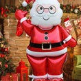 Load image into Gallery viewer, Christmas Santa Clause Standing Foil Balloon 155.5*90.5CM