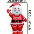 Load image into Gallery viewer, Christmas Santa Clause Standing Foil Balloon 155.5*90.5CM