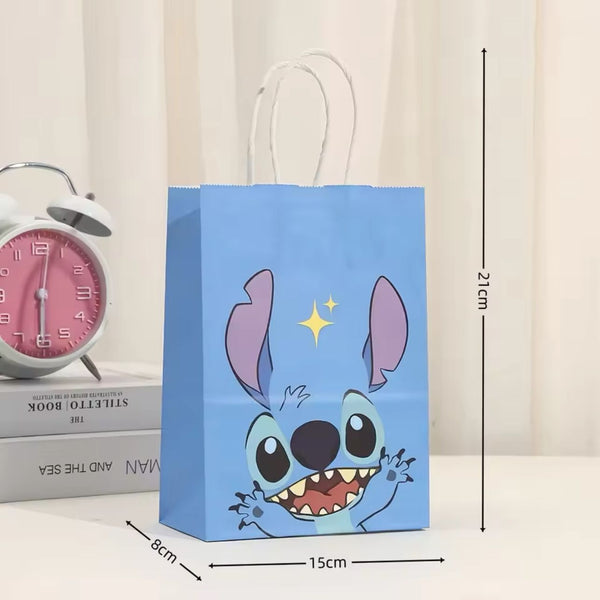 Stitch Favor Bag 21*15*8cm (Blue)