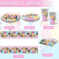 Load image into Gallery viewer, Princesses Tableware Set 10 Pcs