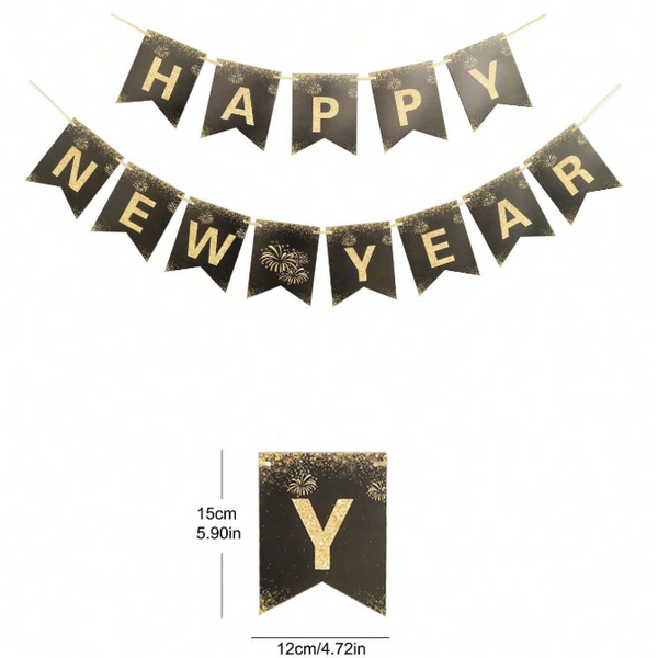 Happy New Year Garland