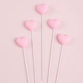 Load image into Gallery viewer, Heart Shaped Cup Cake Topper 5pcs per Set