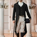 Load image into Gallery viewer, Elegant Men Victorian Tailcoat