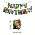 Load image into Gallery viewer, Dinosaur Adventure Party Banner