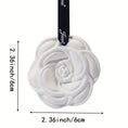 Load image into Gallery viewer, Hanging Aromantic Air Freshener White - Reusable with Essential Oil