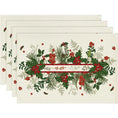 Load image into Gallery viewer, Christmas Table Placemats for Dinning 32*45cm