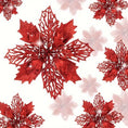Load image into Gallery viewer, Christmas Poinsettia Artificial flower 16 cm