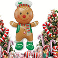 Load image into Gallery viewer, Christmas Gingerbread man Foil Balloon 155*81CM