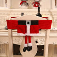 Load image into Gallery viewer, Christmas Santa Chair Top Cover