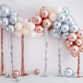 Load image into Gallery viewer, Rose Gold, Silver & Cream Balloon Arch Kit