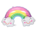 Load image into Gallery viewer, Happy Birthday Foil Rainbow Decorations Set