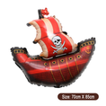 Load image into Gallery viewer, Pirates Boat Foil Balloon