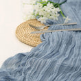 Load image into Gallery viewer, Blue Bohemian Table Runner