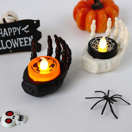 palms hold candle lamp - 1 PC