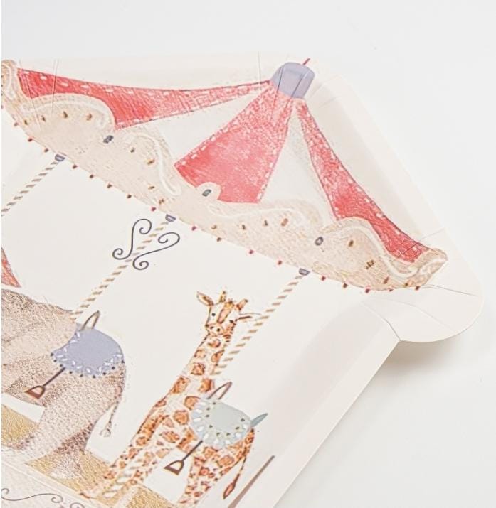 Circus Theme 9 Inch Paper Plate