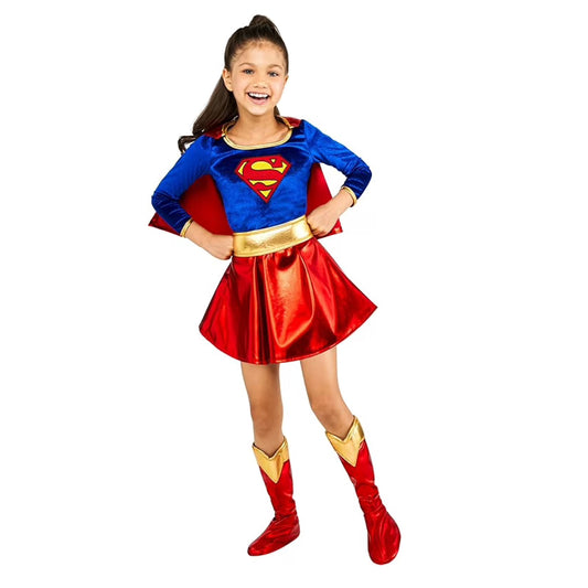 Super Women Girl's Costume
