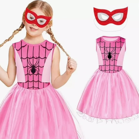 Spider Woman in Pink for Kids