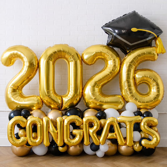 Graduation 2025 Congrats big Balloons Arrangement