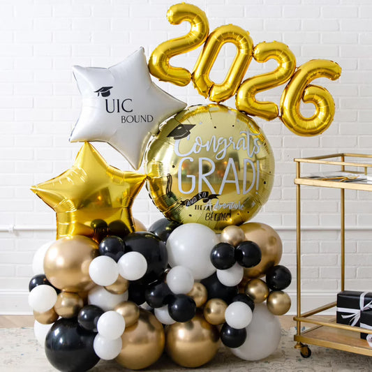 Graduation Congrats Class 2026 Balloons Arrangement