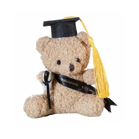 Soft Teddy Bear Plush Doll Graduation Gift - 13 CM