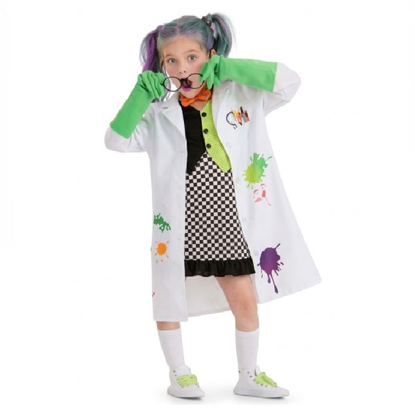 Girls Mad Scientist Costume