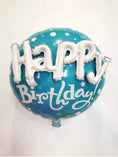 Load image into Gallery viewer, Round Happy Birthday 3D Foil Balloon
