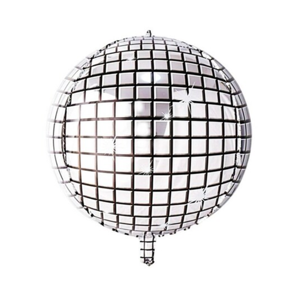 Disco Ball Foil Balloon (Non-Inflated)